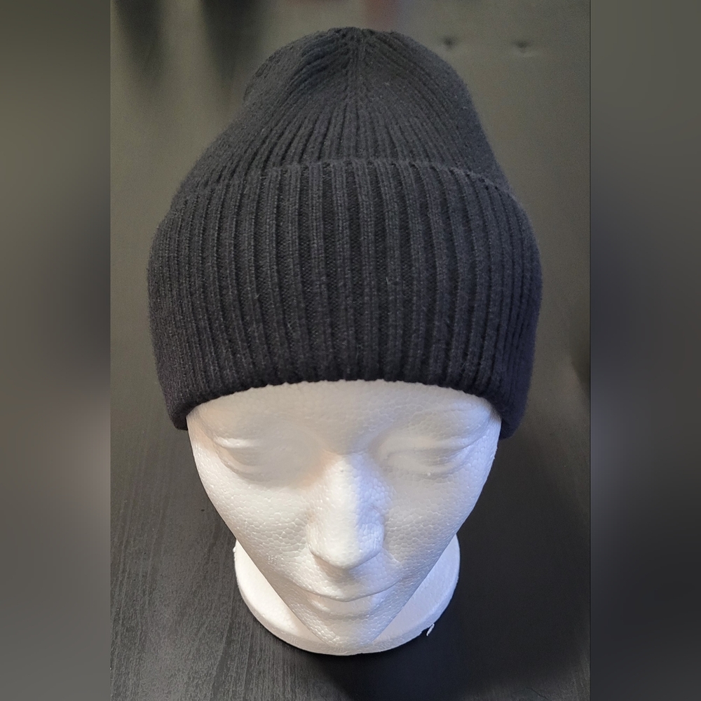 Ribbed knit hat